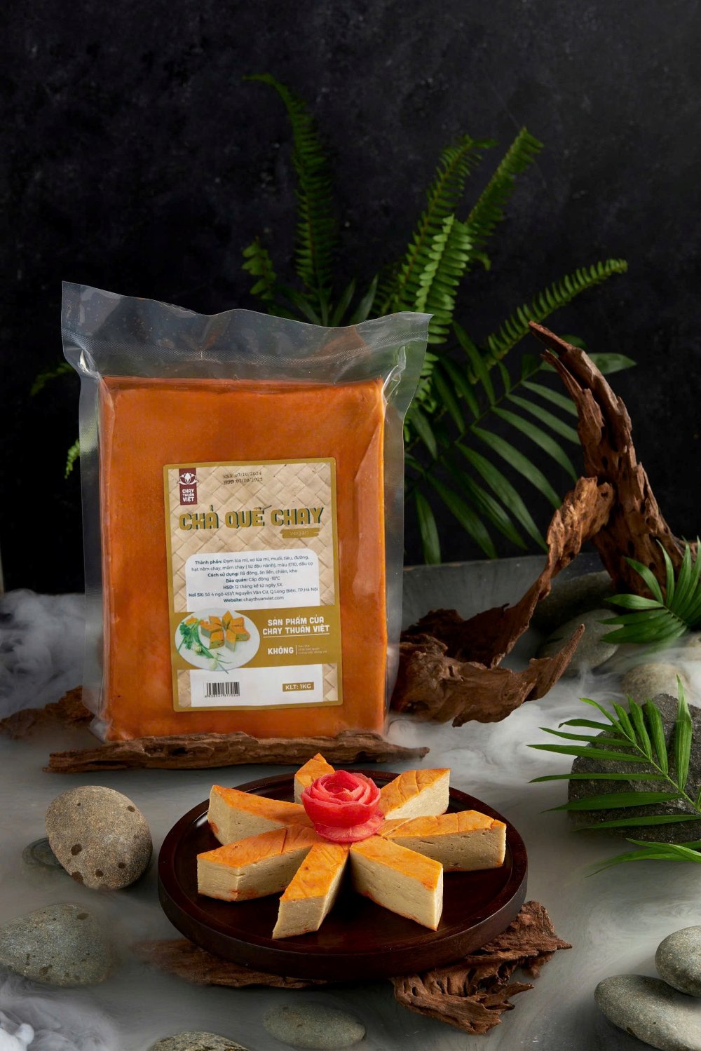 Chả quế chay 1kg - Chay Thuần Việt