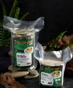 Giò lụa chay gói 1kg và 500g - Chay Thuần Việt